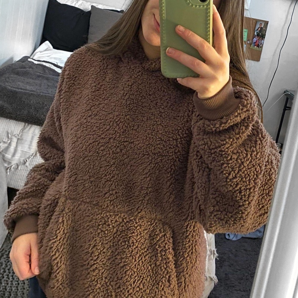 Sherpa hoodie